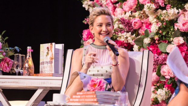 Kate Hudson at the Business Chicks lunch in Sydney on Tuesday.
