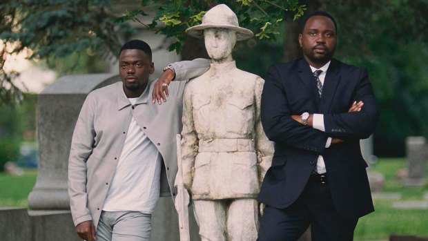  Daniel Kaluuya, left, and Brian Tyree Henry as gangster brothers Jatemme and Jamal Manning.