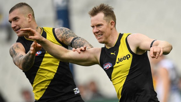 Jack Riewoldt (right): Missing this week.