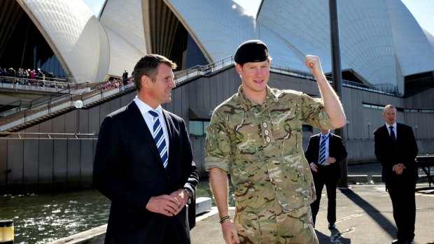 Prince Harry made only one public appearance during his visit to Australia.