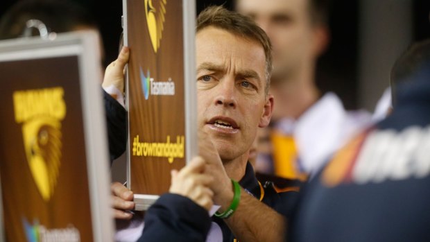 Tactical genius: Hawthorn coach lastair Clarkson, is always one step ahead of the pack.