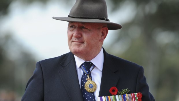 Governor General Sir Peter Cosgrove was brought in to assist during the Brisbane floods in 2011. 