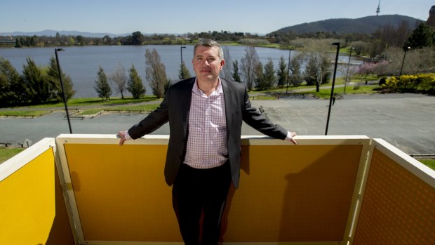 Dan Stewart in September last year, just after leaving the Land Development Agency for Elton Consulting, which works on the Manuka Oval bid, the casino bid and the Riverview housing project.