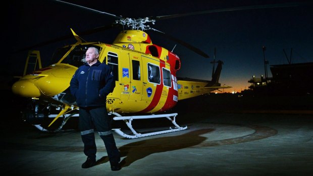 Rescuer: Westpac Rescue Helicopter veteran air crewman Graham Nickisson.