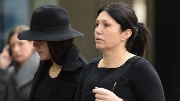 Roberta Williams arrives at court for an earlier hearing.