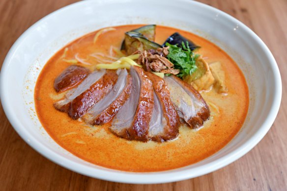 Better than the original? Duck laksa at Laksa King Kitchen.