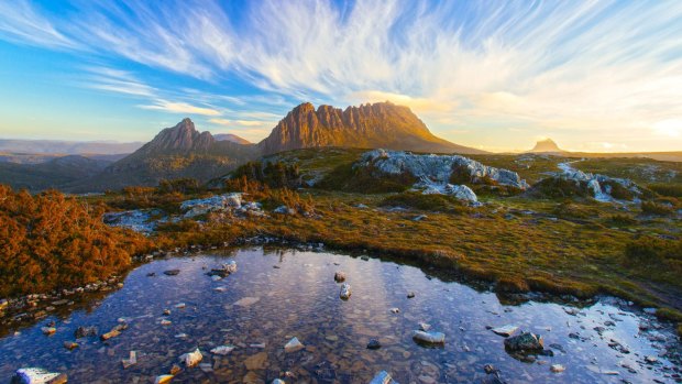 Unbeatable scenery: Cradle Mountain-Lake St Clair National Park.