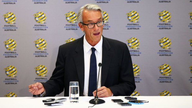 Digging in: David Gallop called on fans to act positively and move on from recent issues.