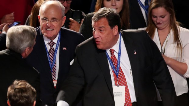 Rudy Giuliani and Chris Christie are likely to be named in Trump's cabinet. 
