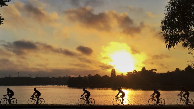 The Bay Run at Timbrell Park, Five Dock.