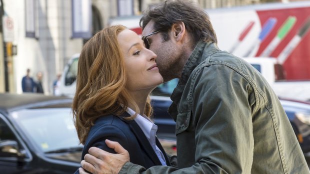 <i>The X-Files</i> turned Gillian Anderson and David Duchovny into international stars. 