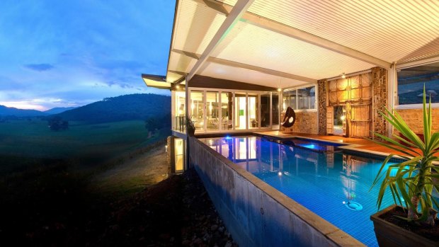 Feathertop Chateau has  its own helipad and heated pool, with a BMW X5 and private driver available on request.