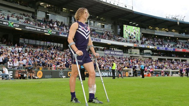 Fyfe hasn't played for the Dockers since round five last season.