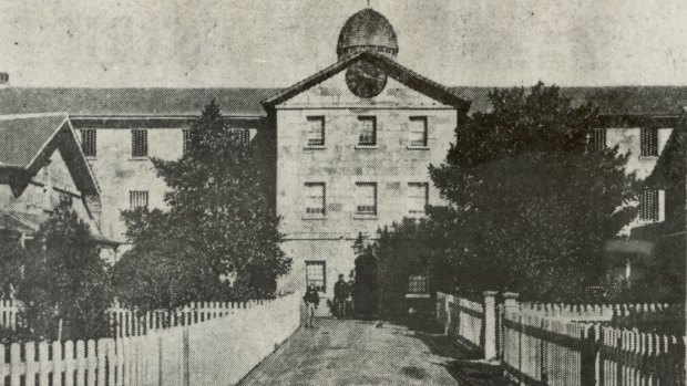 The Female Factory, pictured circa 1938, was built to house female convicts.