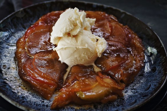 Tarte tatin with a twist.