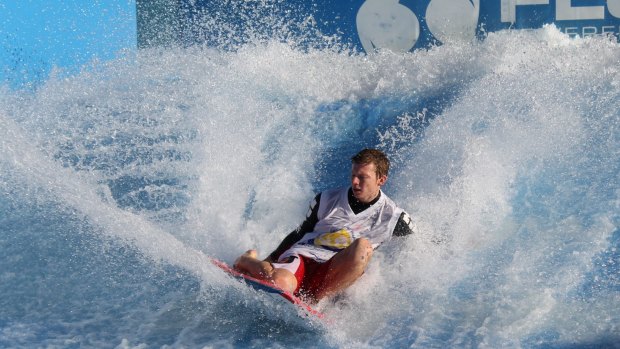 All the tricks: Flowboarding champ Adam Wildman.