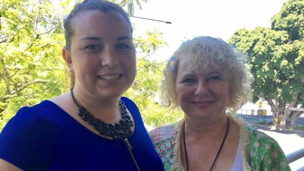 Joanna and Liza Horn; wife and mother of Brisbane's boxing welterweight hopeful Jeff Horn.