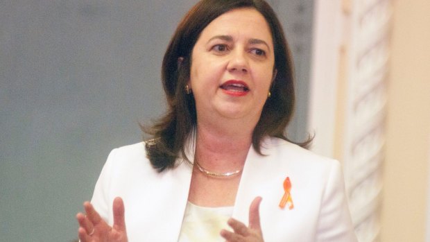 "I would rather take these precautionary measures now than have people's lives put at risk": Queensland Premier Annastacia Palaszczuk.