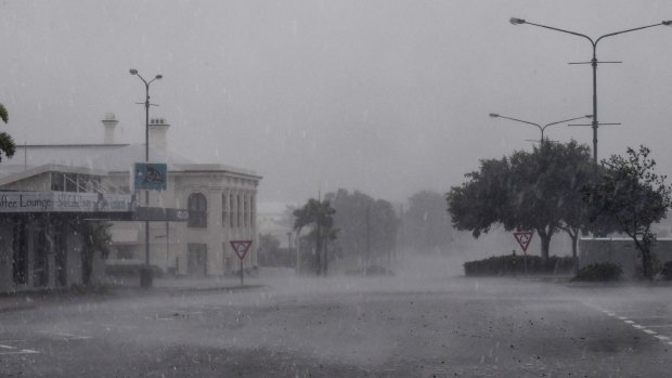 Bowen in the middle of the storm.