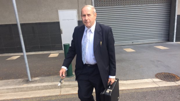 Barrister Cliff Crawford represented one of the accused rapists in Brisbane Magistrates Court on Friday.