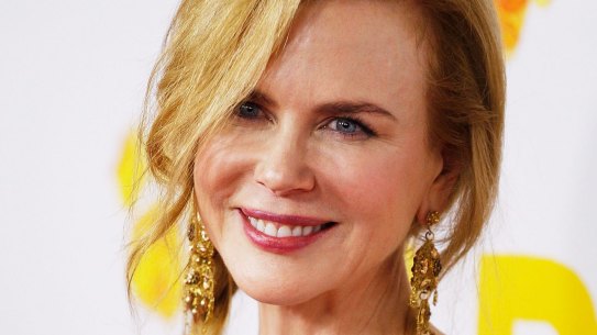 Sponsored acting prizes ... Nicole Kidman.