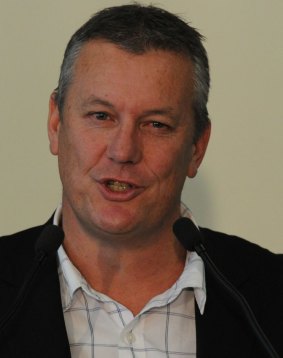 AFL football operations manager Mark Evans.