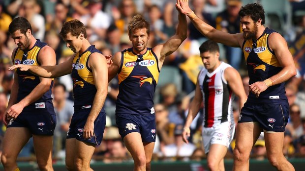 Selection will be a difficult task after West Coast's prolific win agains St Kilda.