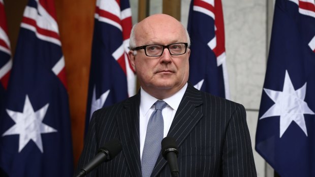 Attorney-General George Brandis.