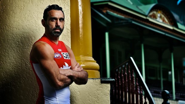 Look at how Adam Goodes – footballer, leader, inspirational Australian of the Year – is treated for daring to have an opinion.