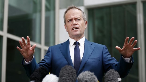 "When you look at the role that the United States' security plays in our region I am grateful for their presence": Opposition Leader Bill Shorten addresses the media.