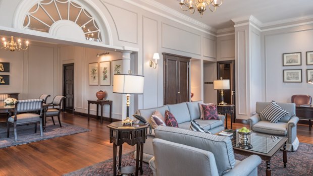 Pure elegance: The Strand suite.