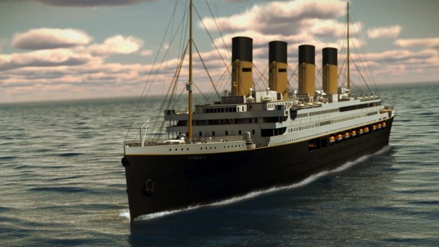 Titanic II sank even quicker than the first one.