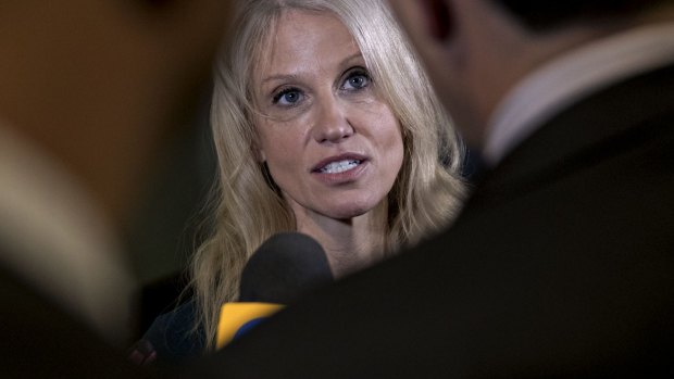'Do you think I ran a campaign where white supremacists had a platform?' Conway asked Palmieri. 