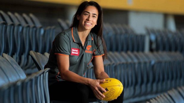 GWS Giants midfielder Amanda Farrugia will captain the team in the AFL.