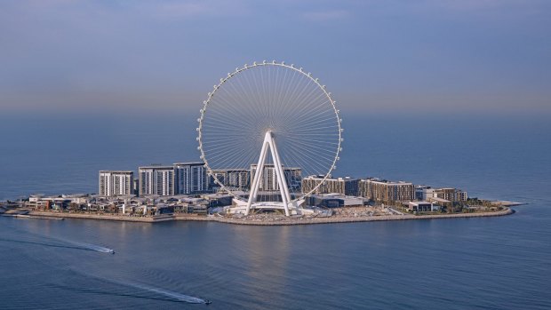 Ain Dubai is 250 metres high, soaring well above the world's other large observation wheels. 