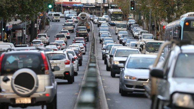 The survey shows 93 per cent of businesses believe Sydney's congestion has worsened in the last year.