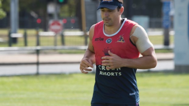 Closing in on a return: Billy Slater.