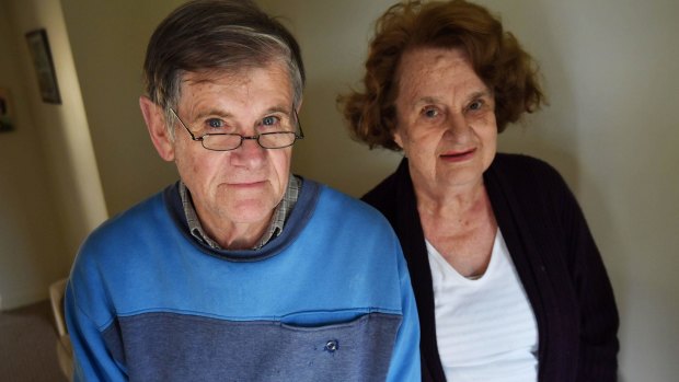 Bernard and Robin are campaigning against a plan to "privatise" government-run group homes.