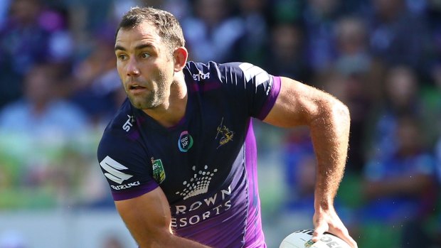 Cameron Smith was pleased with the work of Storm's forwards on Monday.