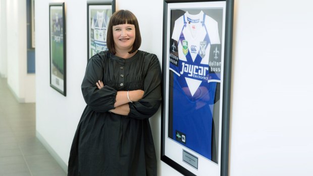 Take a stand: Bulldogs CEO Raelene Castle has encouraged players to contest cases of minimal contact.