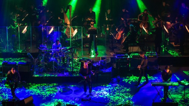 In sync: New Order and the ACO perform at Vivid Live at the Sydney Opera House.
