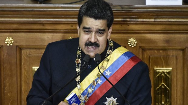 Nicolas Maduro, president of Venezuela.