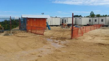Photos supplied by activist group GetUp! in November show the housing being provided to asylum seekers on Manus Island.