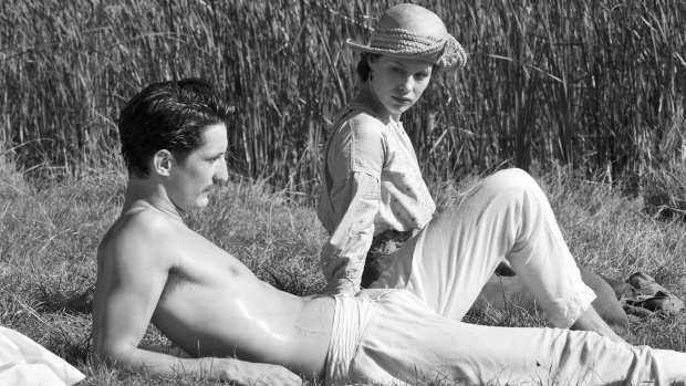 Pierre Niney and Paula Beer in <i>Frantz</i>, which director Francois Ozon describes as "chaste". He says his next film ''will be more sexual''.