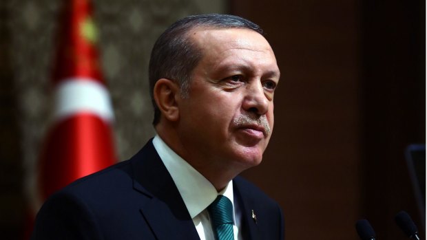 Clampdown: Turkish President Recep Tayyip Erdogan is accusing his political enemies of "dirty operations".
