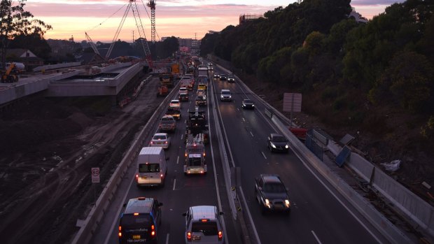 The NSW government is refusing to provide information about traffic volumes on the M4.