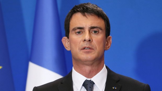 "We must not panic": French Prime Minister Manuel Valls.