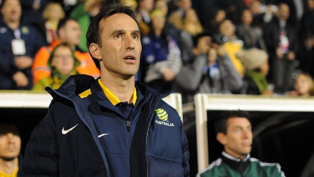 Axed: Olyroos manager Aurelio Vidmar failed to get his team to two Olympic Games. 