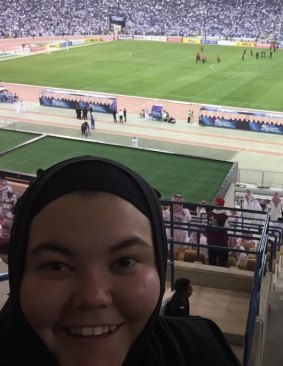 "The whole stadium took my breath away": Wanderers fan Kate Durnell.