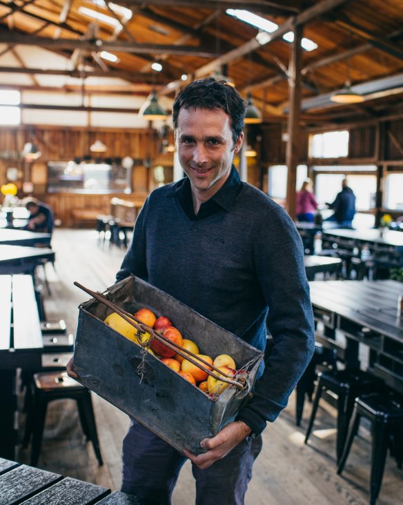 Dr Tim Jones, head cider maker at Willie Smith's.